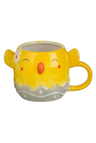 OEM Cană ceramică de Paște cu pui galben 450ml