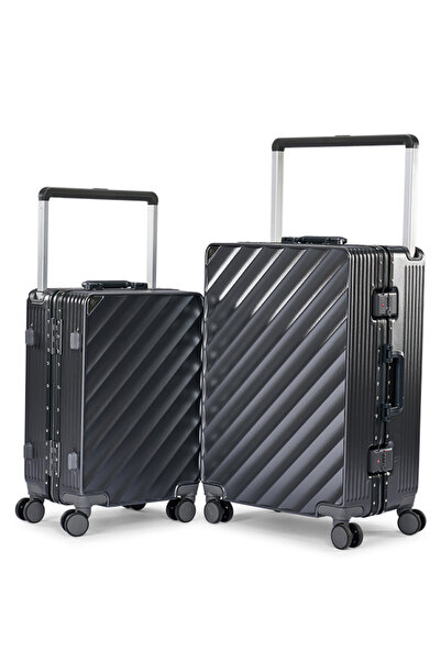 LİMRA Lemra travel bag set made of polycarbonate, consisting of two pieces, m...
