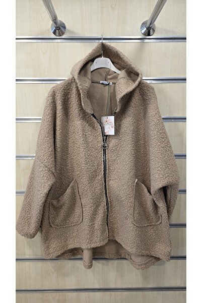 Park Moda سترة إيطالية قصيرة بوكليه M موسمي مع غطاء للرأس