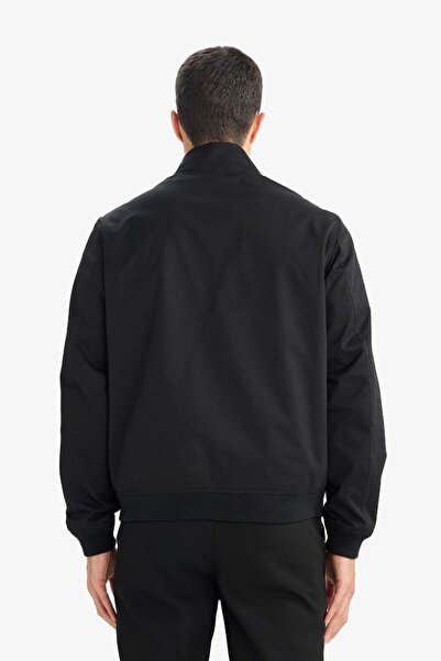 DeFacto Men's Coat D7338Ax/Bk27 Black