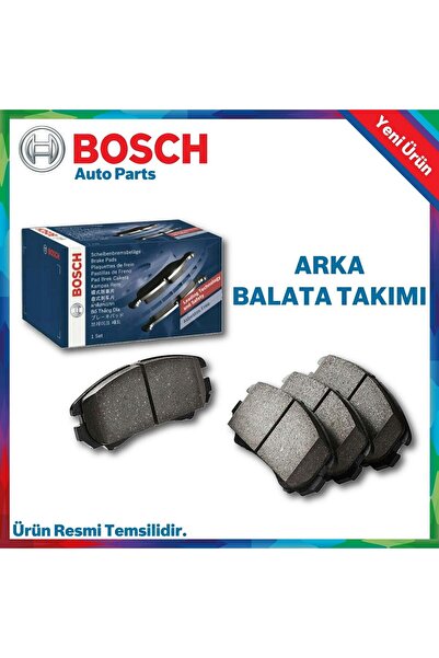 Bosch Ford Focus 2 2003-2011 Arka Fren Balata Takımı
