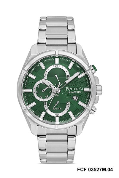 Ferrucci Fcf 03527m.04 Steel Cordon Men's Wristwatch