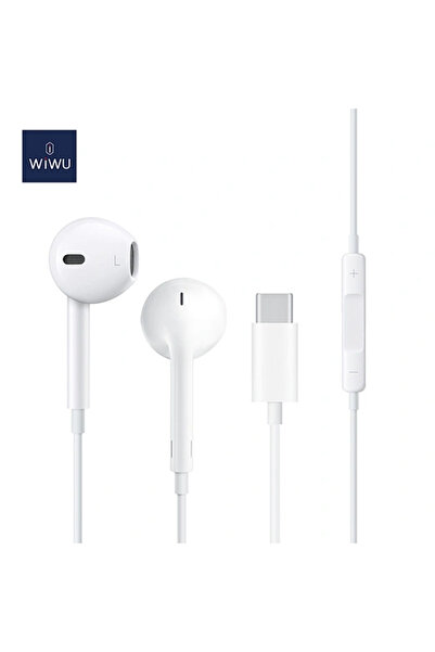 WIWU Earbuds Type-C Connector - White