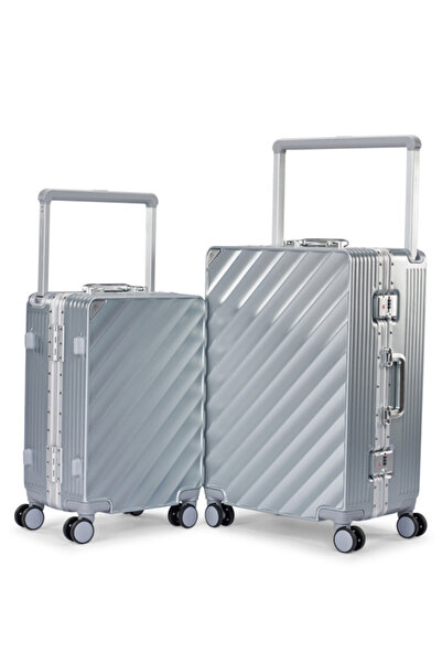 LİMRA Lemra travel bag set made of polycarbonate, consisting of two pieces, m...