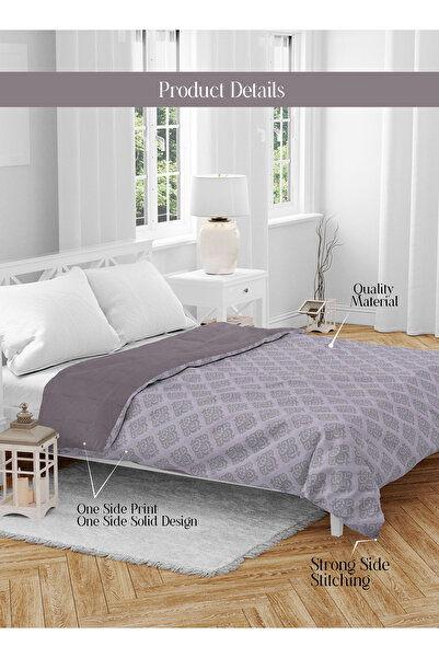 PARRY LIFE Single Comforter 150x200 cm Microfiber Soft Lightweight Bed Quilt