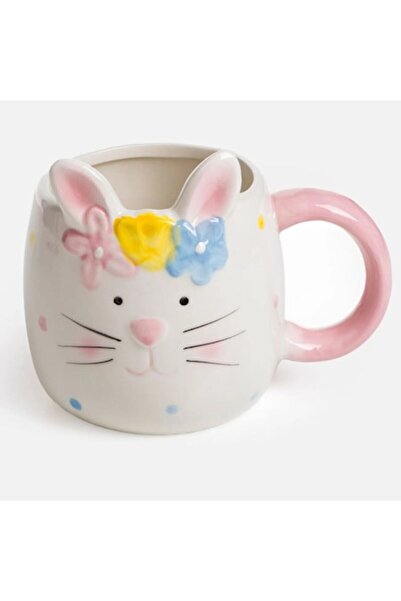 OEM 3D Rabbit Model Dolomite Mug 430ml