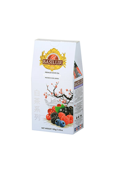 Basilur Tea Refill White Tea Forest Fruit, 100g