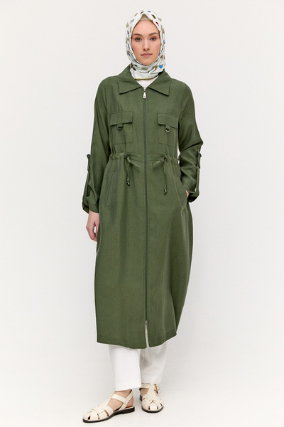 Setrms Fermuarlı Lyocell Kap