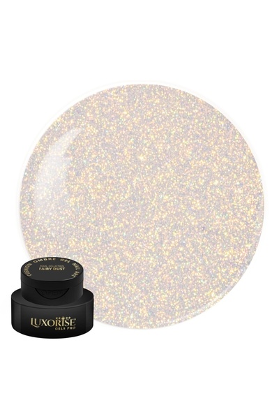 LUXORISE Gel UV Nail Art Babyboomer Cushion Ombre Pearl - Fairy Dust, 2ml