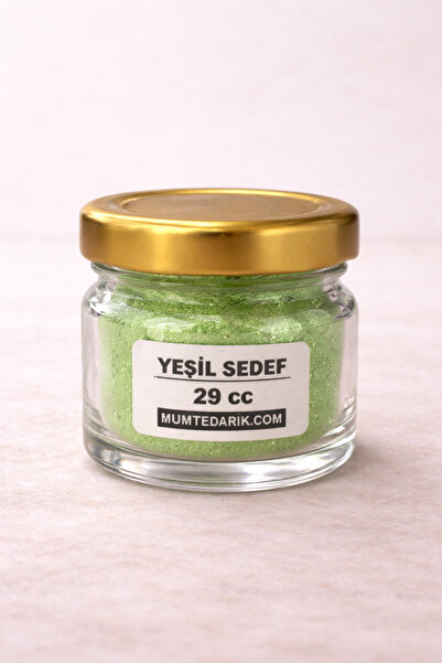 MUMTEDARİK Yeşil Metalik Toz Pigment Boya 29cc