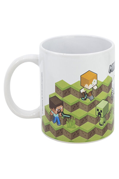 MINECRAFT Κεραμική Κούπα Boom 325ml Λευκή
