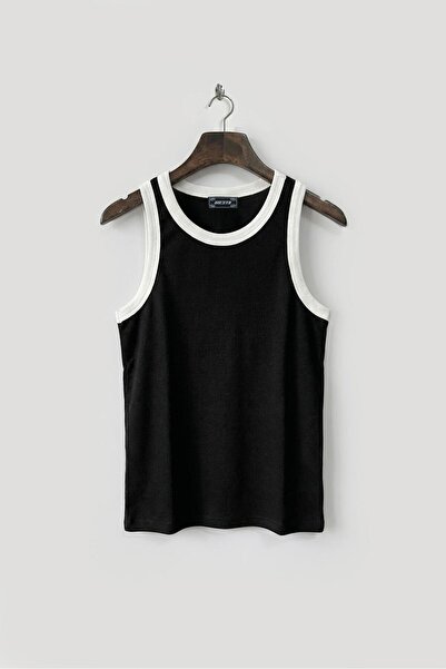 GIESTO ЧЕРНА БЛУЗА С ТЪНЪК КРОЙ