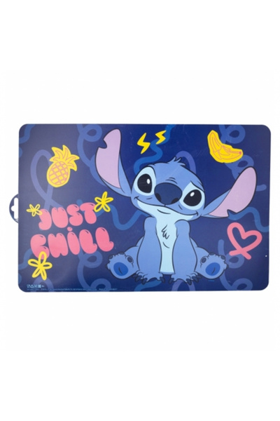 Lilo & Stitch Table Serving Placemat, Just Smill 43x28 cm 43 x 28 Navy Blue