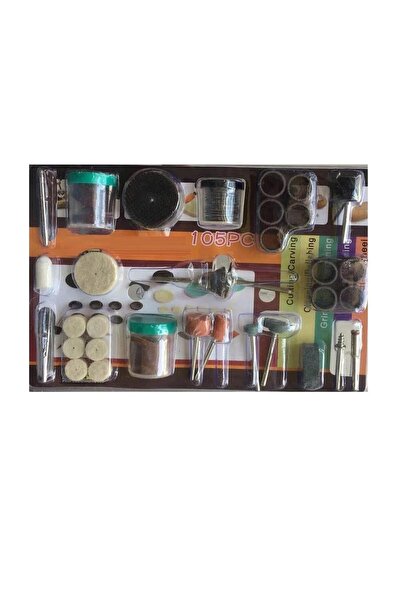ZhlTools 105 Parça Metal Zımpara Gravür Taşlama Oyma Seti Hobi Kalıpçı Takımı
