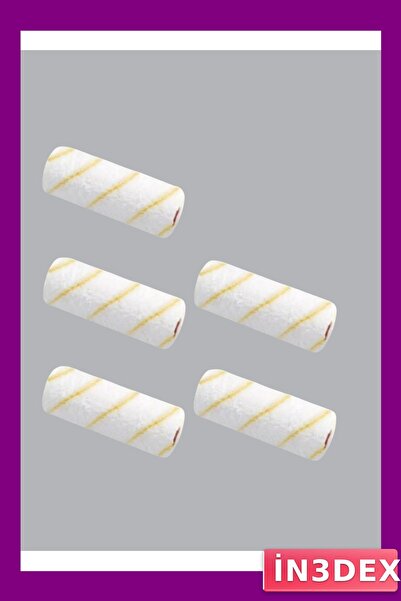 İN3DEX مجموعة رولات طلاء الجدران والأسقف 5 قطع متوافقة مع الإيمولسيون