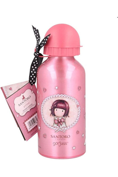 Gorjuss Aluminum water bottle 400ml Pink