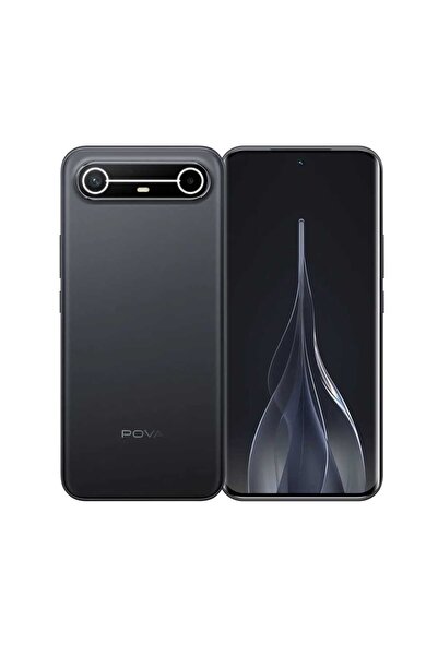TECNO Pova Slim 5G Smartphone, 8 GB RAM, 256 GB Storage, Cool Black