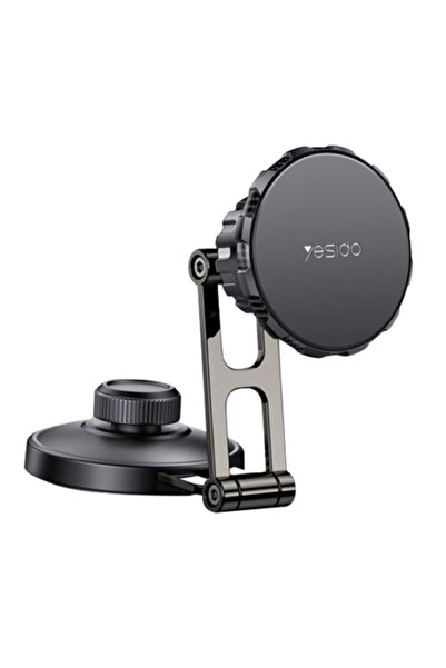 Yesido Suport auto magnetic, braț telescopic, suport pentru bord și afișaj, A...