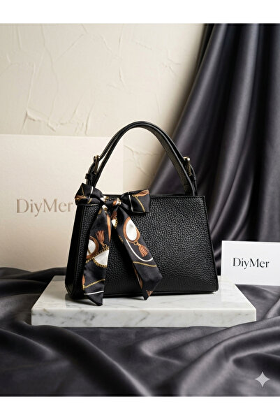 DiyMer Women's Scarf with Detailed Design and Belt Straps, Stylish Hand-Knitt...