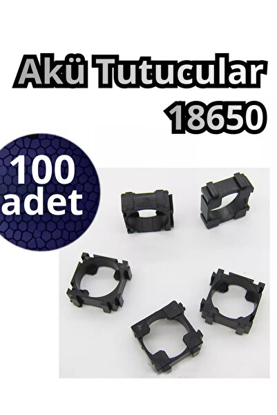 RoboPazar 100-adet 18650 Pil Tutucu (1 Hücre)