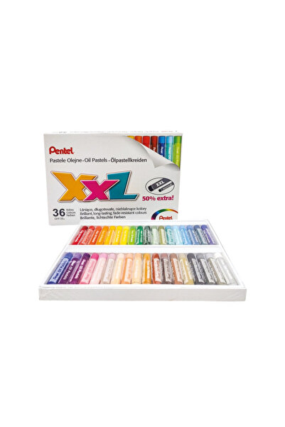 Pentel XXL Oil Pastel Boya Seti 36 Renk