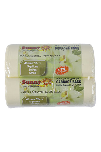Sunny SCENTED TRASH BAG 46X52CMS S ROLL 2X30PCS