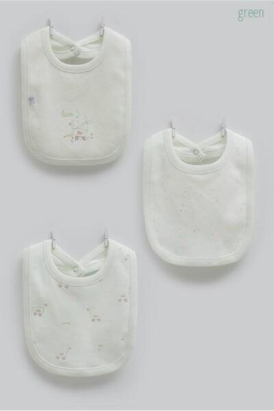 Caramell Baby Food Bib Love Time 3-Piece Set