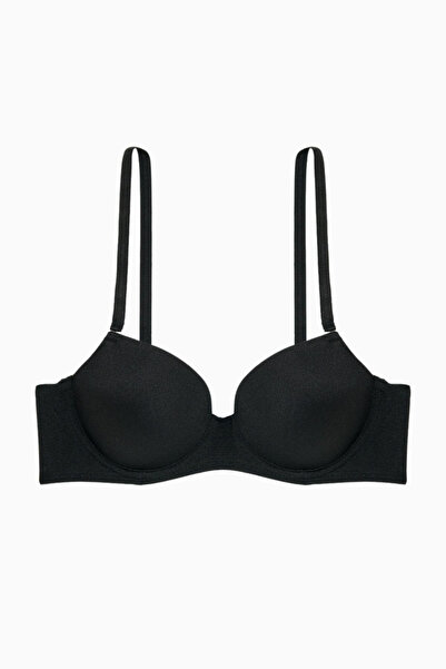 Weweus Viola Micro Bra with Removable Straps - Non-Padded - Basic - 2534 - Black