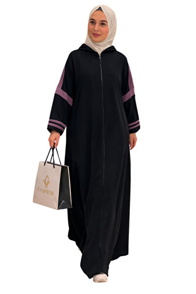 ABAYA Rotella Women’s Zip Front Sport with Hood – Long Sleeve Islamic for Dai...