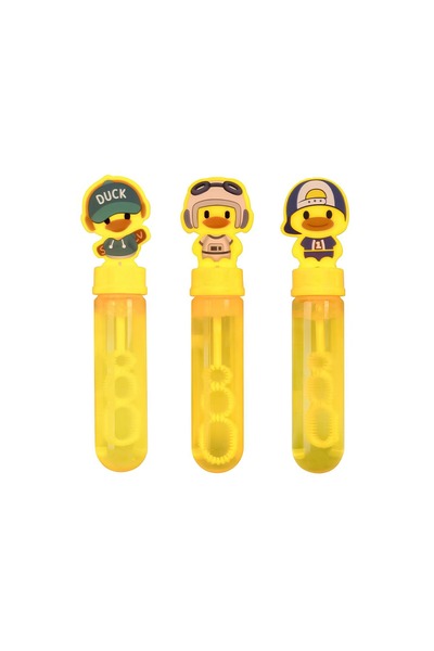 Bingo 3-Piece Duck Soap Bubble Set, Fun & Safe Bubble Makers for Kids, 3+ Years