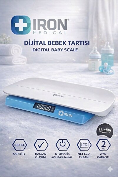 Iron Dijital Bebek Tartısı Basküİ