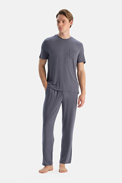 Dagi Σετ μπλουζάκι και παντελόνι Indigo Patlı Cool Touch