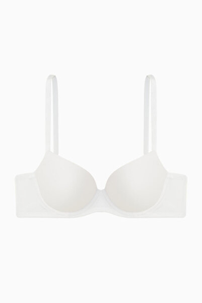 Weweus Viola Micro Bra with Removable Straps - Non-Padded - Basic - 2534 - White