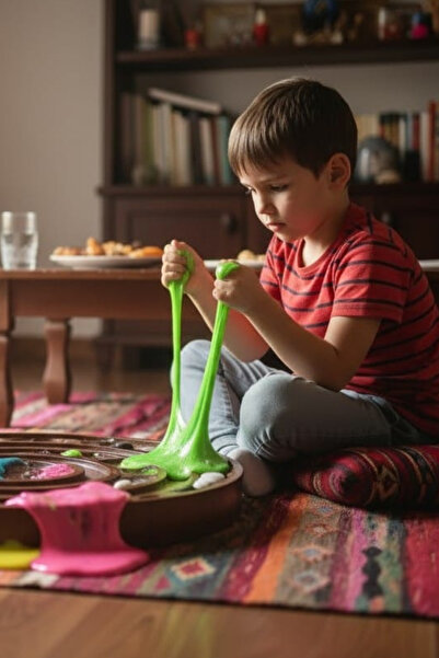 ALLStore MEGA SLİME 500 GR KIRMIZI JUMBO BOY TEST RAPORLU