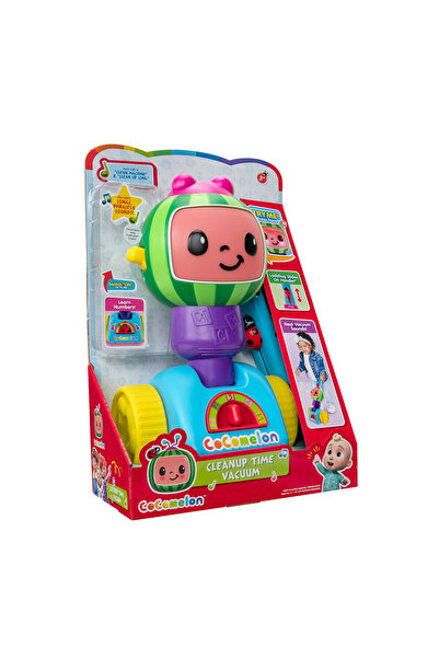 Cocomelon لعبة مكنسة كهربائية تفاعلية لوقت التنظيف - لعبة تفاعلية مع أصوات وم...