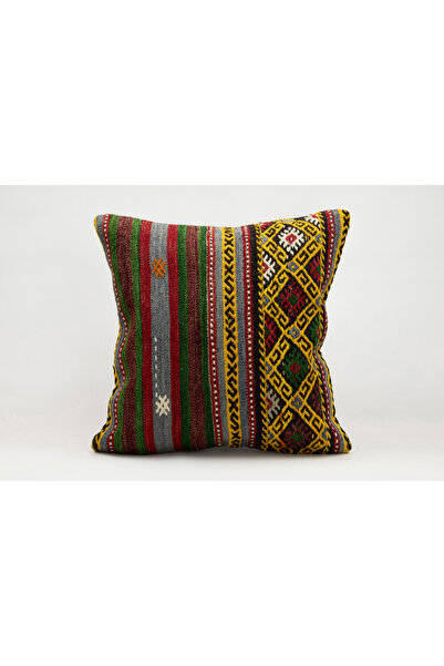 Kilim Whole Sale Handmade Old Kilim Rug Vintage Made in the 1950S, Cushion Co...