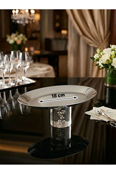 Afaq Steel tray with acrylic base