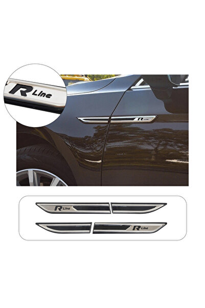 BRSPLAST Volkswagen Passat B8-B8.5 Uyumlu Krom Abs Yan Çıta R Line Paslanmaz ...