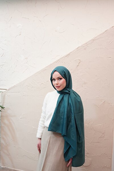 efdal şal eşarp Ethnic Pattern Modal Jacquard Shawl