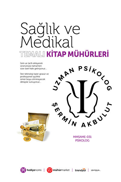 HEDİYENOMİ MühürMarket > ختم كتاب علم النفس الطبي والصحي - ختم الكتاب > MMSAM...