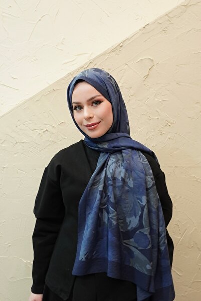 efdal şal eşarp Aura Pattern Premium Tensel Shawl