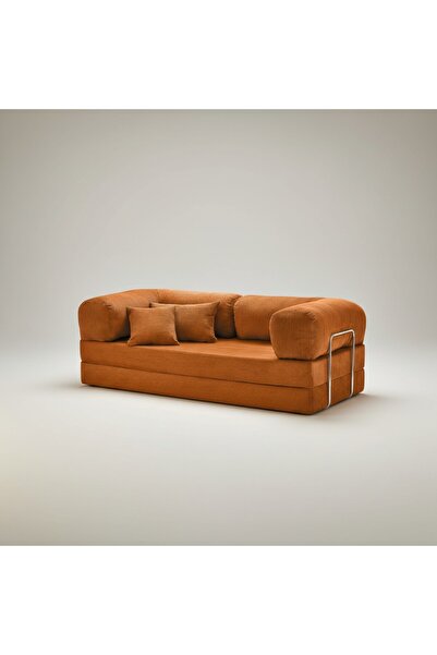 NESTİME 200x100 ComfortNest Fitilli Kadife Kanepe| Yatak Olabilen, Dayanıklı ...