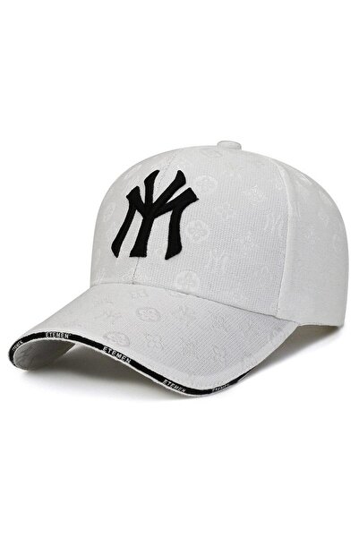 valkyrie White Embroidered Hat Unisex Adjustable Baseball Cap Sports Casual Hat