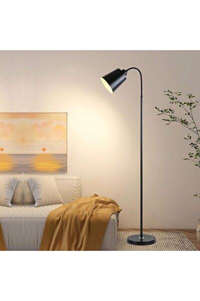 YESMAX Floor Lamp, Metal Hose Swivelling Head Standing Lamps, Floor Lighting,...