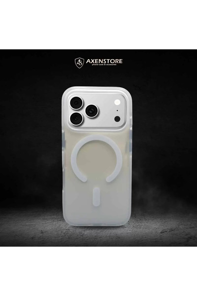 Axen Store Hologramlı Magsafe 17 Pro Kılıf