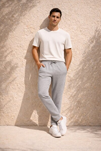 Valiberta Чоловічі штани-джоггери Herbert Nova Pike Fabric Regular Fit - сірі