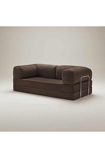 NESTİME 200x100 ComfortNest Fitilli Kadife Kanepe| Yatak Olabilen, Dayanıklı ...