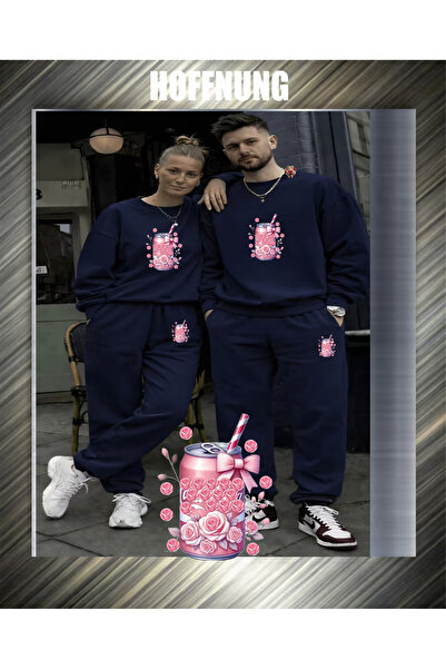 HOFFNUNG Unisex Casual Tracksuit Set Spirit Outdoor Full Sweatshirt