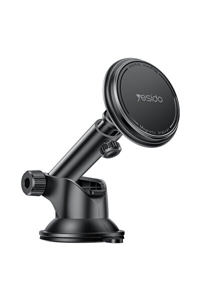 Yesido Suport telefon auto, magnetic, braț telescopic, pentru bord și parbriz...