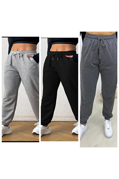 GOLSREY بنطلون رياضي نسائي مريح مكون من 3 قطع (نسيج معاد تدويره)